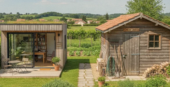 quelles differences entre studio jardin abri jardin