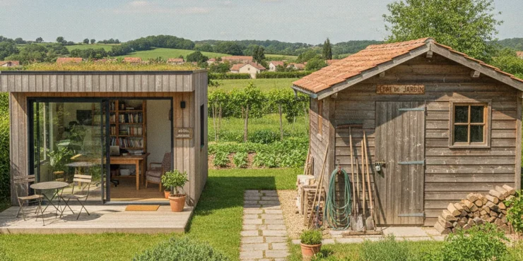 quelles differences entre studio jardin abri jardin